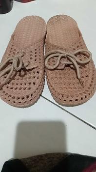 Product Review of [YESPLUS] PY132 Sandal Selop Wanita Flat Jelly Import Fashion Model Tali Rajut Terbaru from i**9 1