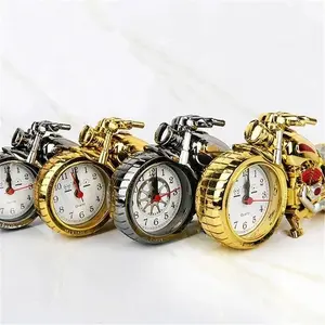 HG Jam Alarm Model Motor pajangan cocok buat kado Weker Plastic