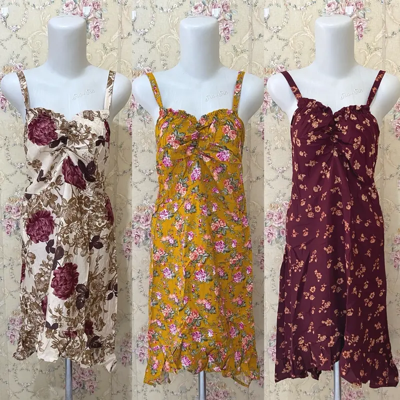 Dress Salsa - Mini Dress Motif Kekinian Santai 0