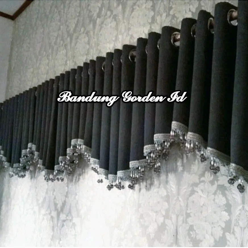 PROMO PONI SEMOKRING TERLARIS PONI TERMURAH PONI GELOMBANG KAIN BLACKOUT PREMIUM BERKUALITAS GRADE'A Kain Gorden Curtain