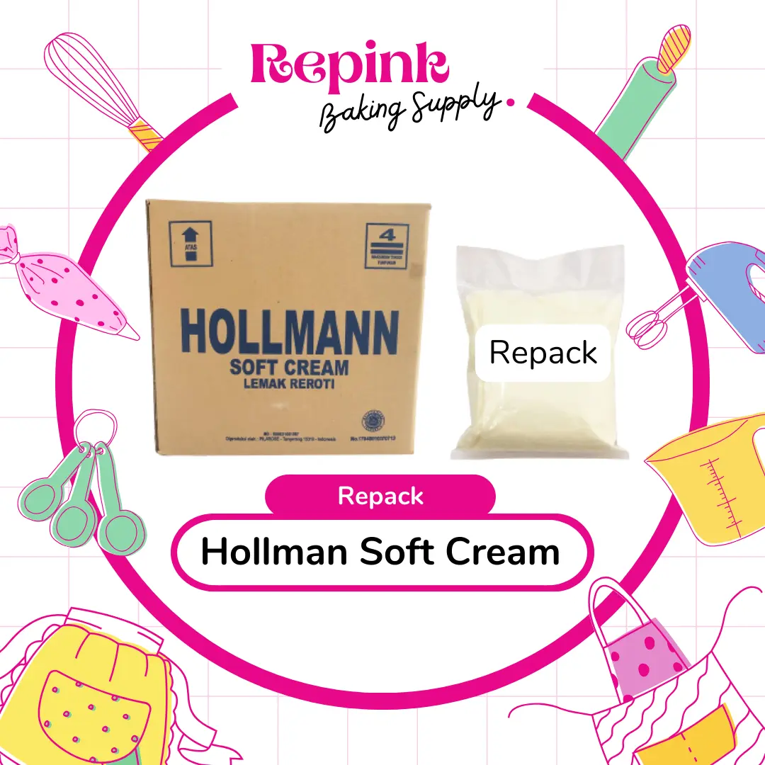 Hollman Soft Cream Repack 100g/250gr/500gr