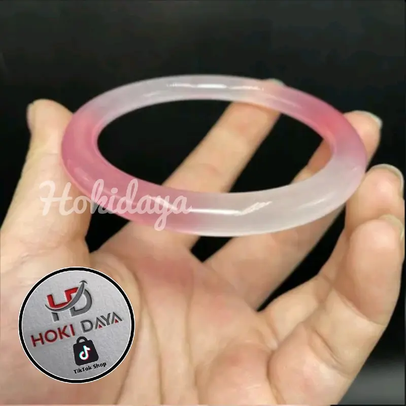GELANG BANGLE GIOK NATURAL BANGLE BATU ALAM GELANG MANAO 5