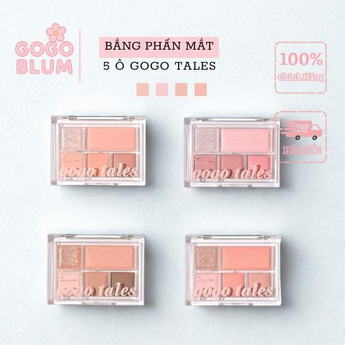  GOGOTALES Bảng Mắt 5 Ô Caro Hồng Pastel Nhũ Lì Soft Mist Color Eyeshadow Palette GT630 Phấn Mắt Trang Điểm Nữ Mỹ Phẩm Nội Địa Trung 