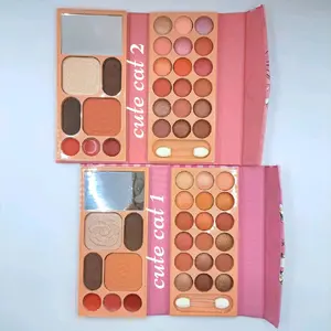 DIKIRIM GAMBAR PERTAMA & KEDUA!!EYESHADOW PALETTE MAKE UP NO.8614FN