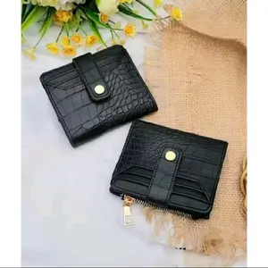 Dompet Croco Kancing Wanita / Dompet Kartu