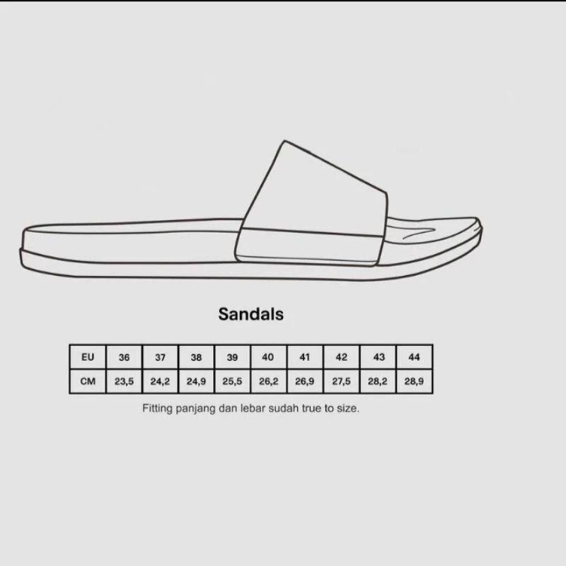 Product Introduction of sandal slide elegant sablon hembos sandal slop super premium pria wanita sandal flip flop Karet 0