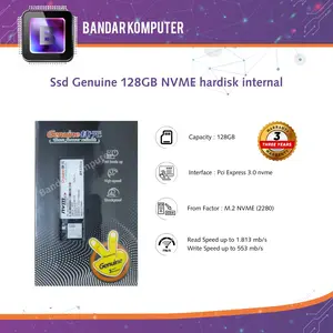 Ssd Genuine 128GB NVME hardisk internal