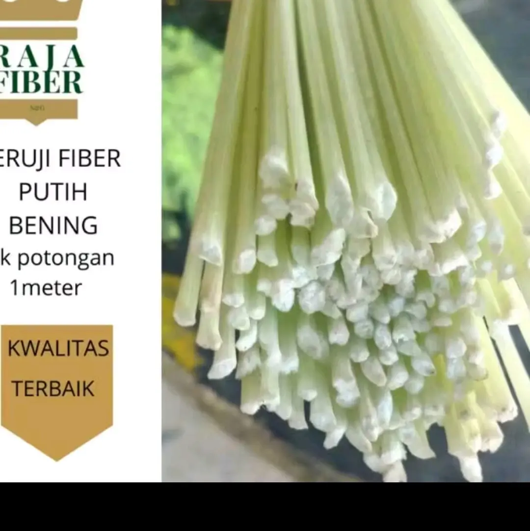 jeruji fiber hijau bening 1 meter termurah jual per batang