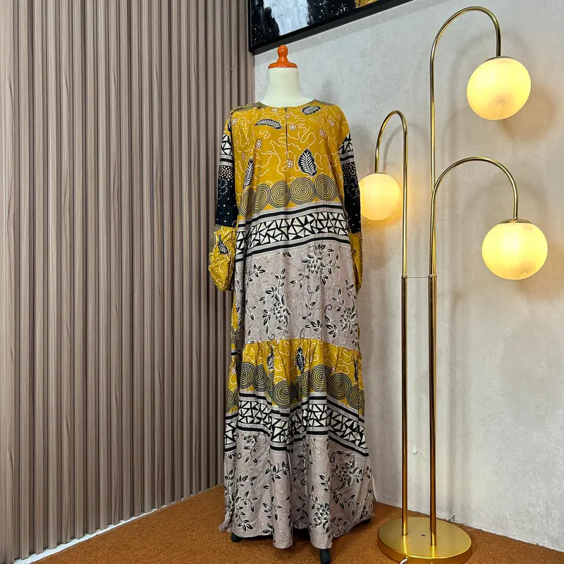 Gamis Evelin Rayon Super Lembut Nyaman 4
