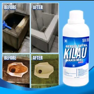 KILAU Pembersih Lantai & Keramik Kilau Maksimal,gratis sarung tangan,masker dan kuas!