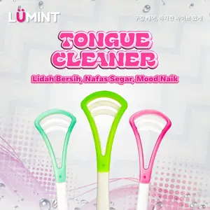 Lumint Tongue Cleaner Pembersih Lidah Teknologi Ampuh Untuk Menghilangkan atau Atasi Bau Mulut dan Buat Nafas Segar