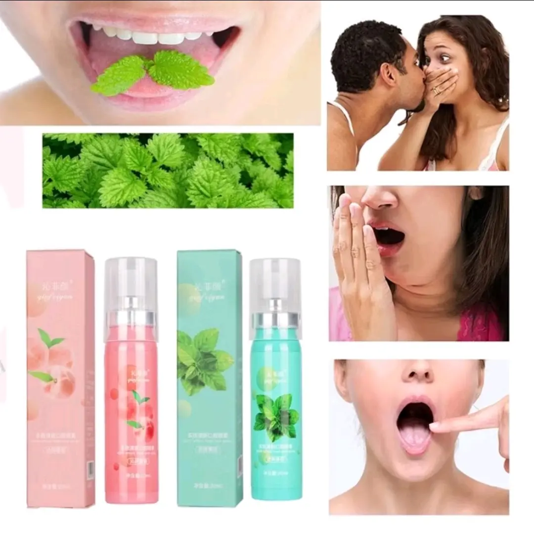 PARFUM MULUT QIN FEI YAN MOUTH SPRAY BPOM SOLUSI BAU MULUT ALAMI - Spray Mulut Wangi Anti Bau