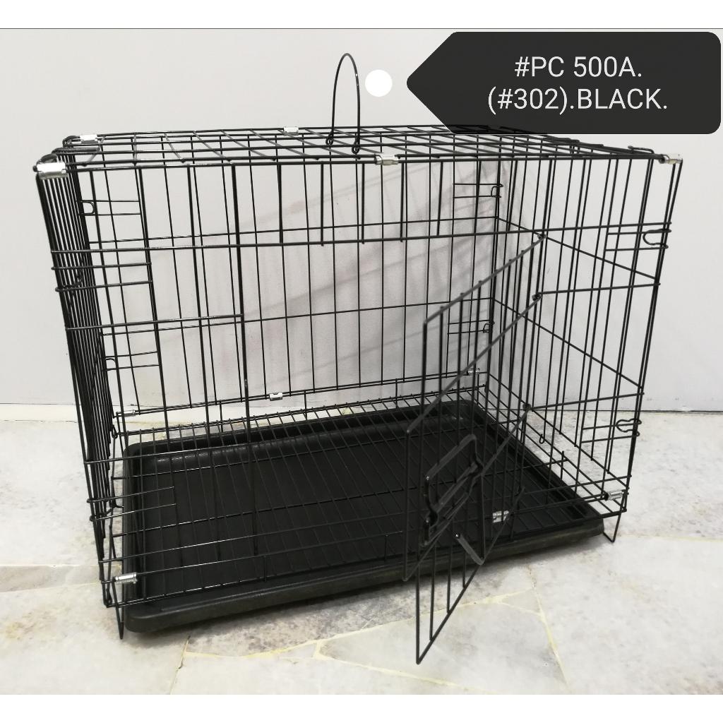 PC500A 302 Metal Cat Cage 19''(L) x 13''(W) x 16''(H) Sangkar Kucing