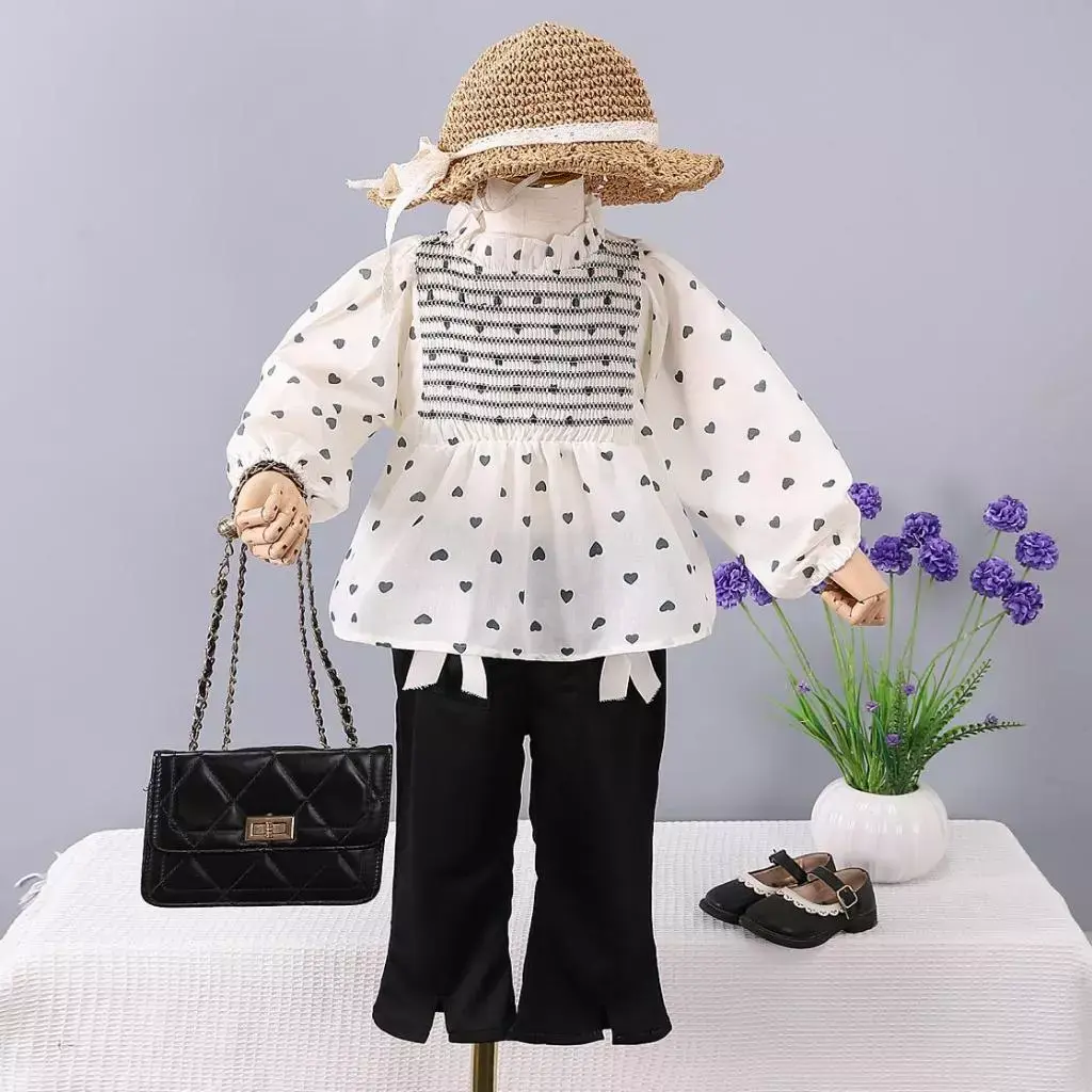 Candytown Baju Setelan Anak Perempuan im Berkualitas 1-6 tahun Motif Set Songhaekyo Ebv