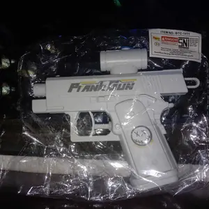 BabyToys Prank Gun 2 Side Water Effect Mainan Tembak Air Dua Arah Kreatif Plastik Berkualitas Hadiah Anak Seru & Aman