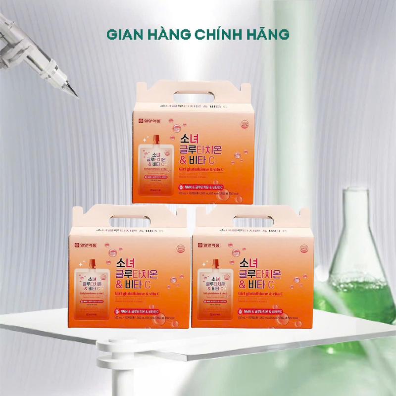HV T120 - 3h Nước Uống Collagen NMN Glutathione and Vita C
