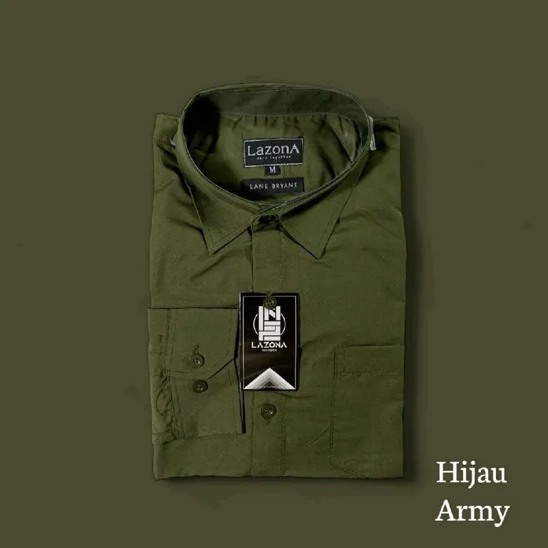 Kemeja Polos Coksu Pria Lengan Panjang Casual Formal exclusive Premium Baju Kemeja Polos Kemeja Kantor Kemeja Alisan Baju Kerja Kantor Slimfit Hitam Distro Katun Cowok Putih Dewasa Keren Basic Hem Navy Tangan Hijau Army 8