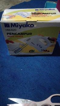 Product Review of HAND MIXER MIYAKO HM-620 HM 620 190 WATT Putih Listrik Pengaduk from R**A F** ** 1