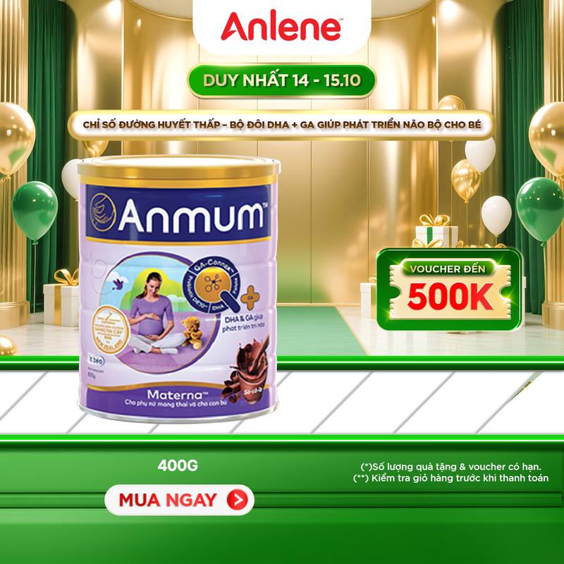 [LS] Sữa Bột Dành Cho Mẹ Bầu Anmum Materna Hương Socola 400G
