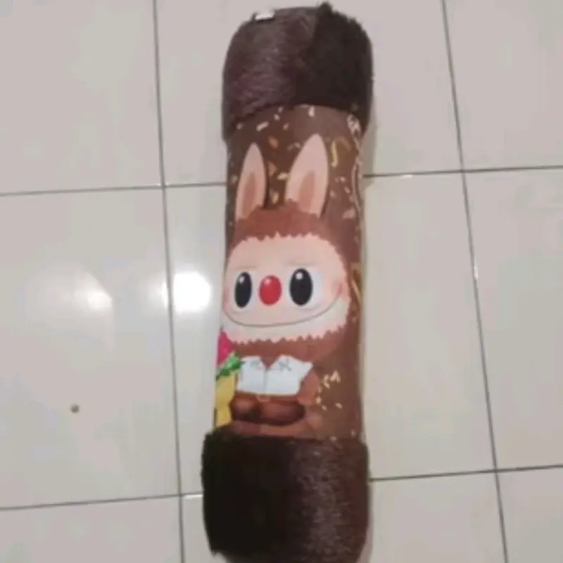 Guling Tidur Rusfur M Print Karakter Labubu - Model Terbaru 7