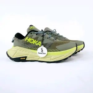 SoraLuxe - Sepatu Hoka Skyline Float X Olive Haze Calery Root Authentic