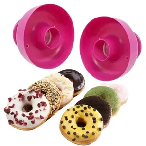 Cetakan Donat Plastik Warna untuk Membuat Donat - Alat Dapur - Kitchenware