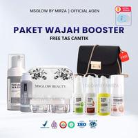 Gambar MSGLOW - Paket Wajah Booster Elixir Baru + Serum Gratis + Tas Cantik - Facial, Perawatan - PAKET LUMINOUS ELIXIR, FREE TAS CANTIK dari Msglowbymirza Kab. Pasuruan 1 Tokopedia
