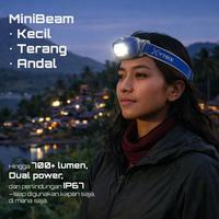 Gambar AOKI XYTRIX MiniBeam Headlamp LED 700lm IP67 Sensor Gerak Dual Power USB-C Lampu Kepala Outdoor - MiniBeam dari Aoki Official Kota Administrasi Jakarta Timur 3 Tokopedia