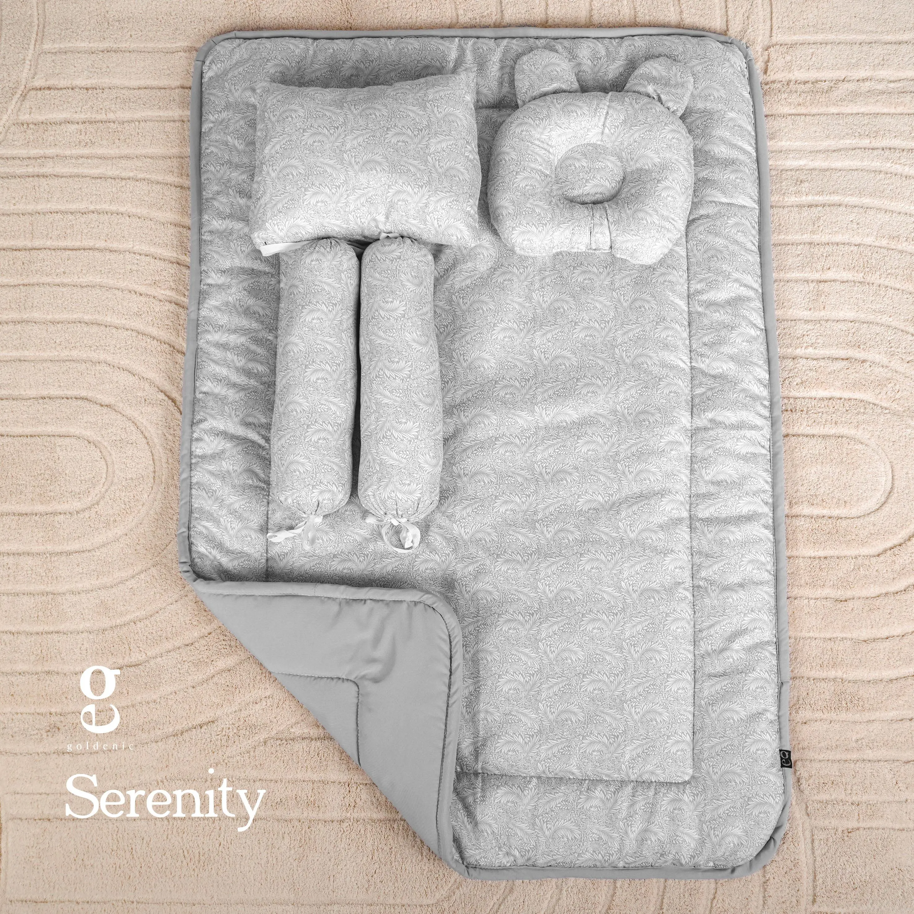 Goldenic -  Bedcover Bayi Set Motif Serenity