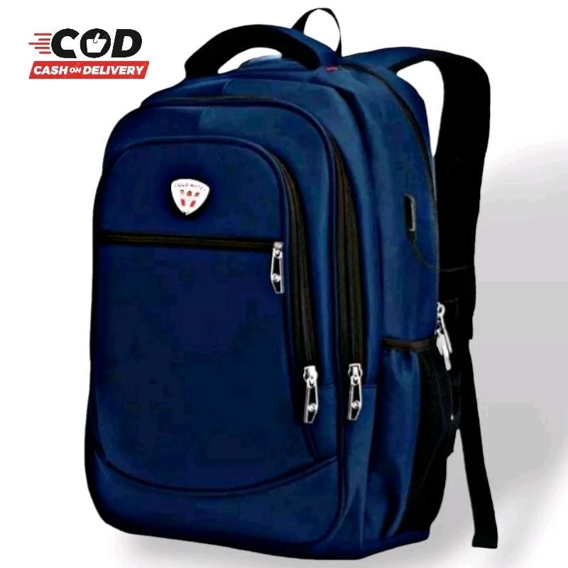 (COD)TAS RANSEL POLO WATER,TAS KERJA,TAS SEKOLAH ,PRIA / WANITA,TERBARU Travel Backpack 3