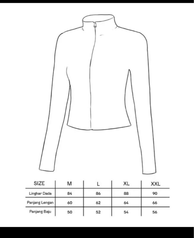 Jaket Olahraga kayla fashionable lengan panjang wanita hijab friendly anti UV Jaket jogging jaket mendaki fitness Sport dry fit