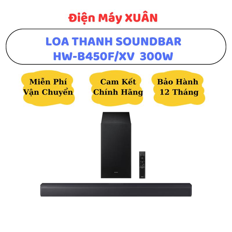 BỘ LOA THANH HW-B450F 300W MẪU 2025