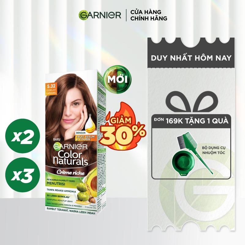  Kem Nhuộm Tóc Màu Thời Trang Garnier Color Naturals Ultra Colors - 8 Màu Nhuộm Thời Trang 