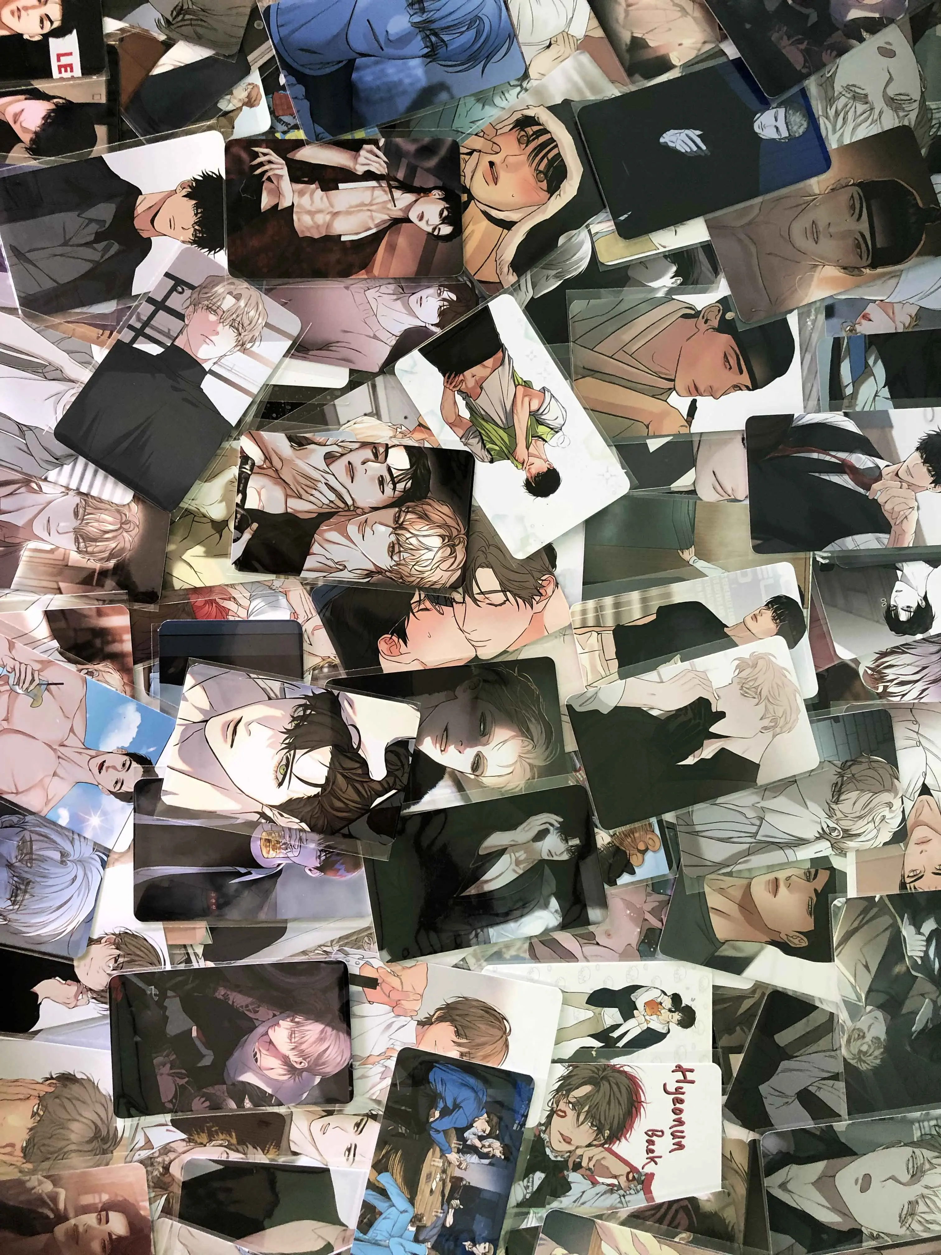 Photocard Manhwa BL 20 pcs - Koleksi Kartu Fotografi