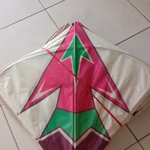 Layangan sablon ukuran 58 1 pack isi 100 pcs dan 50 pcs ( murah ) +bonus