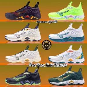 Mizuno Sepatu Volly Momentum 3 Low Super Premium Import Nyaman Uniseks Pria Wanita Voli Olahraga Kualitas Tinggi Model Terbaru Free Kaos Kaki Mizuno