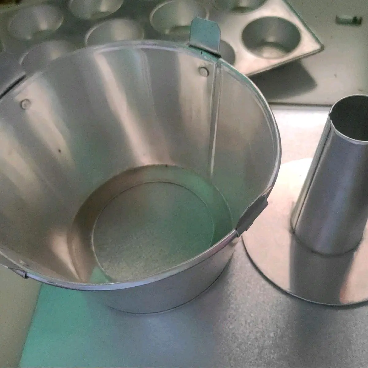 loyang siffon/ciffon press bongkar pasang bahan alumunium