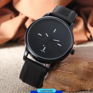 Jam Tangan Pria Wanita SHSHD Fashion Korea Bahan Silikon Korean Watch Silicone Quartz JF060