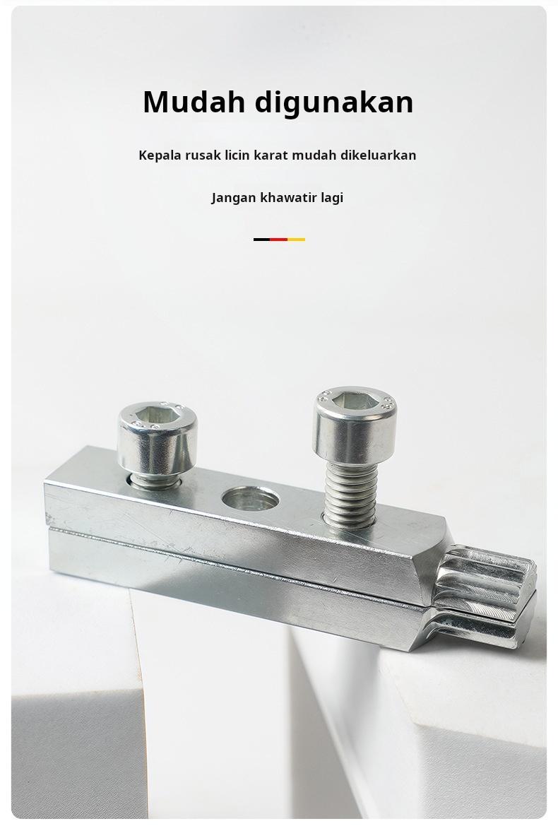 Alat pelepas sekrup kepala patah sudut keran katup pelepas kawat putus keran kawat terbalik