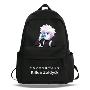 Tas Ransel distro karakter anime Model Terbaru fashion Sekolah SD/SMP/SMA/dan cocok juga untuk jalan" Cowok Sekolah Pria/wanita Punggung | unisex tas gendong Hitam Backpack pria/Perempuan