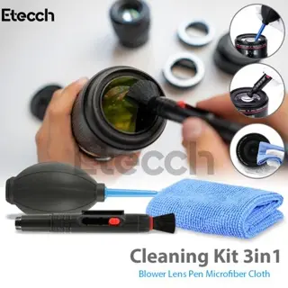 Cleaning Kit Laptop Lensa Cleaning Kit Kamera Pocket Camera DSLR dan Laptop Brush Microfiber Sikat Pembersih