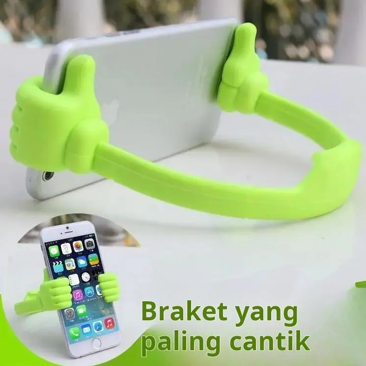 Thumb dudukan ponsel rumah multi-fungsi kepribadian kreatif malas drama desktop tablet berdiri 0