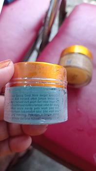 Product Review of (AMAN REVIEW DR OKKY) SPA EMAS, COOLING SLEEP MASK MAMIII SULTAN [BPOM] from B**a 3