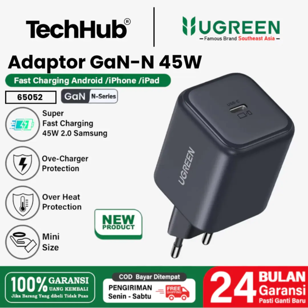 45W GaN-N Black