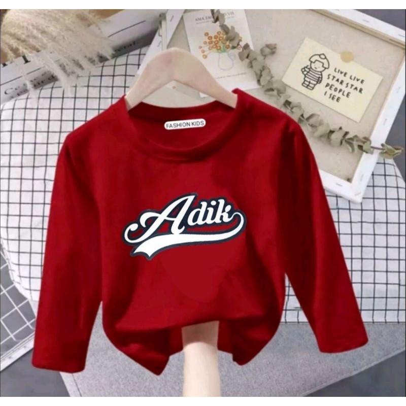 SKF-ATASAN ANAK TULISAN ADIK / KAKAK LENGAN PANJANG UNTUK 1-10TH / KAOS ANAK / ATASAN ANAK / PAKAIAN ANAK / KAOS LENGAN PANJANG / KAOS DISTRO / KATUN / T-SHIRT 0