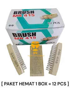 ISI 12 ~ ATG ~ SIKAT KAYU SERBAGUNA / SIKAT PAKAIAN / BAJU / LANTAI SIKAT BAJU / SIKAT WC PROMO !!!!!