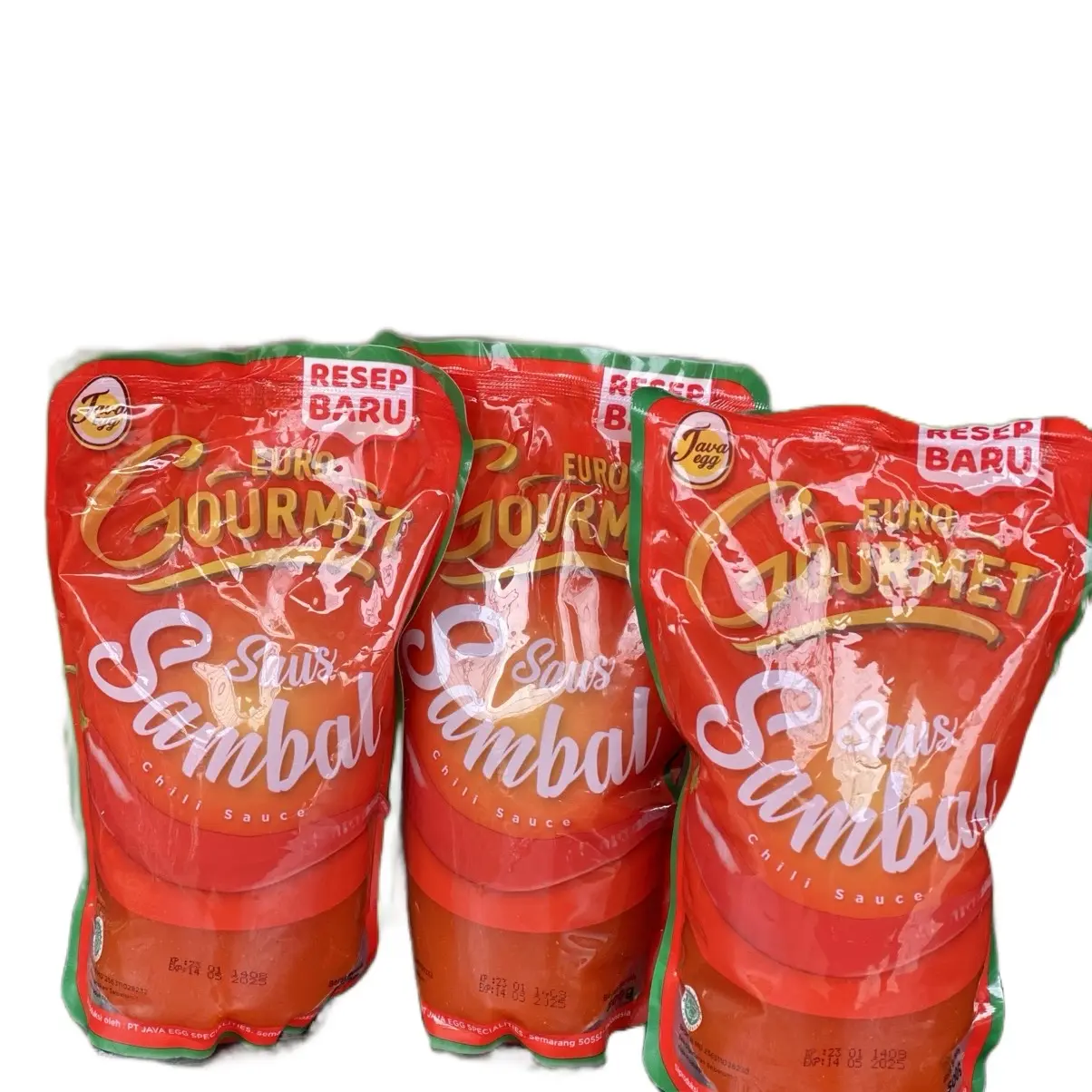 Gourmet sambal 500gr Saus Gurih untuk Makanan - Food Pedas Manis Sambal Saos
