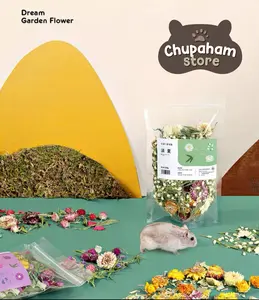 TAFIT Flowers and Herbs / Topper Bedding Bunga untuk Hamster