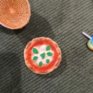 DIY Art And Craft Miniatur Properti Foto 3D Aksesoris Doll House Rumah Boneka Pizza