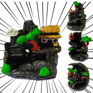 Asap terjun Mabkhara tempat dupa kerucut tempat hio prapen premium